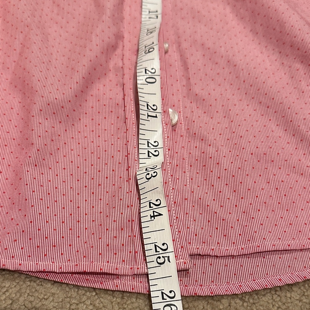 Banana Republic Pink Microdot Button-Down Shirt - Picture 5 of 7